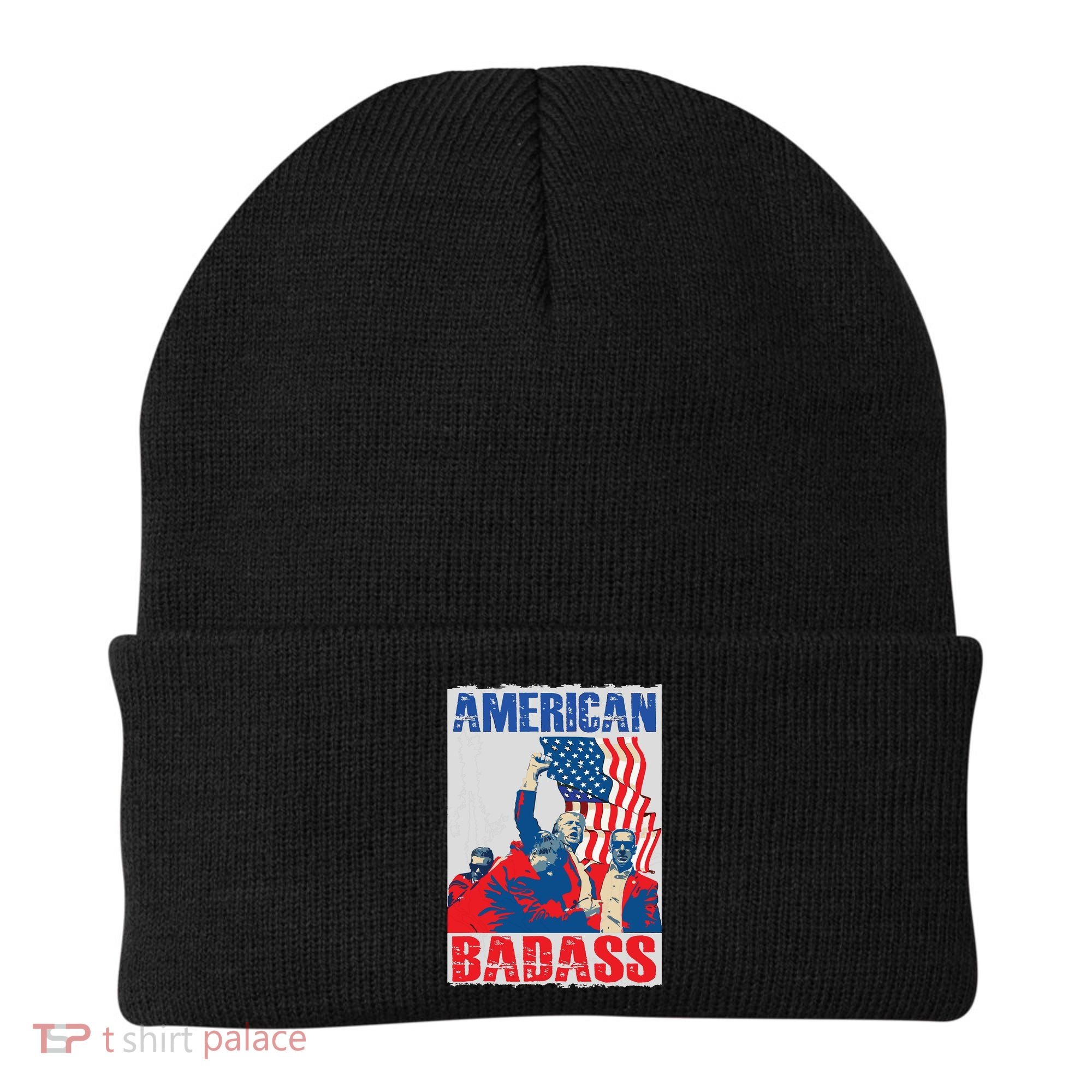 American Trump Badass Beanie