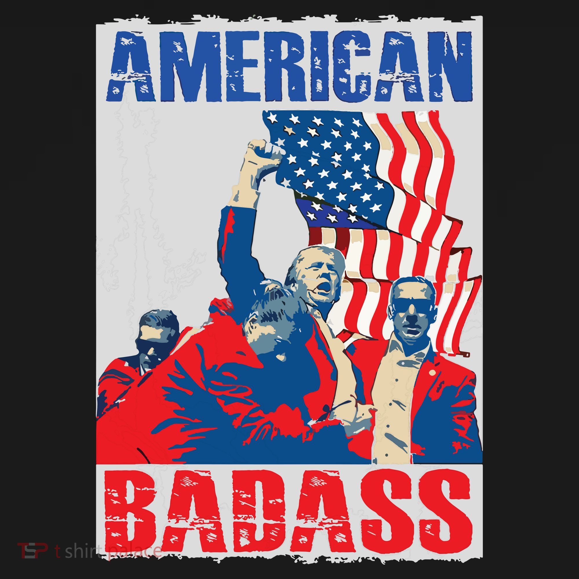 American Trump Badass Polo