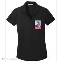 American Trump Badass Women's Dry Zone Grid Polo thumb 0