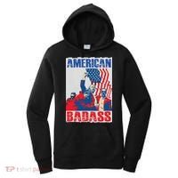 American Trump Badass Women's Hoodie thumb 0