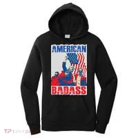 American Trump Badass Women's Hoodie thumb 0