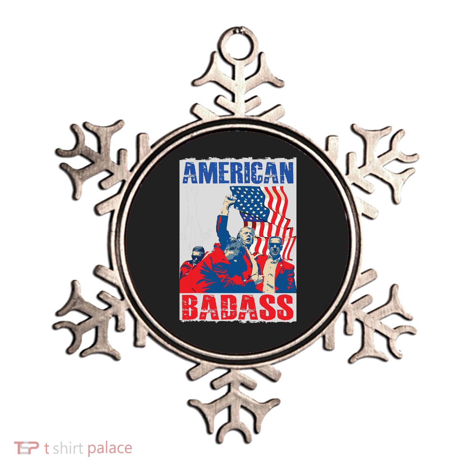 American Trump Badass Ornament