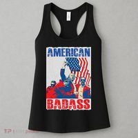 American Trump Badass Women's Tank Top thumb 3