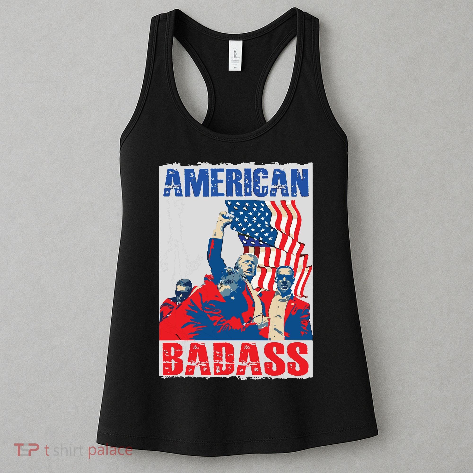 American Trump Badass Women's Tank Top