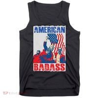 American Trump Badass Tank Top thumb 0