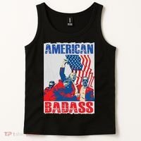 American Trump Badass Tank Top thumb 2