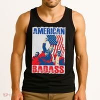 American Trump Badass Tank Top thumb 3