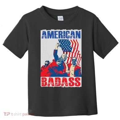 American Trump Badass Toddler T-Shirt