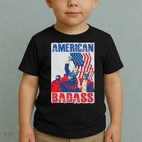 American Trump Badass Toddler T-Shirt thumb 2