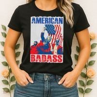 American Trump Badass Women's T-Shirt thumb 2