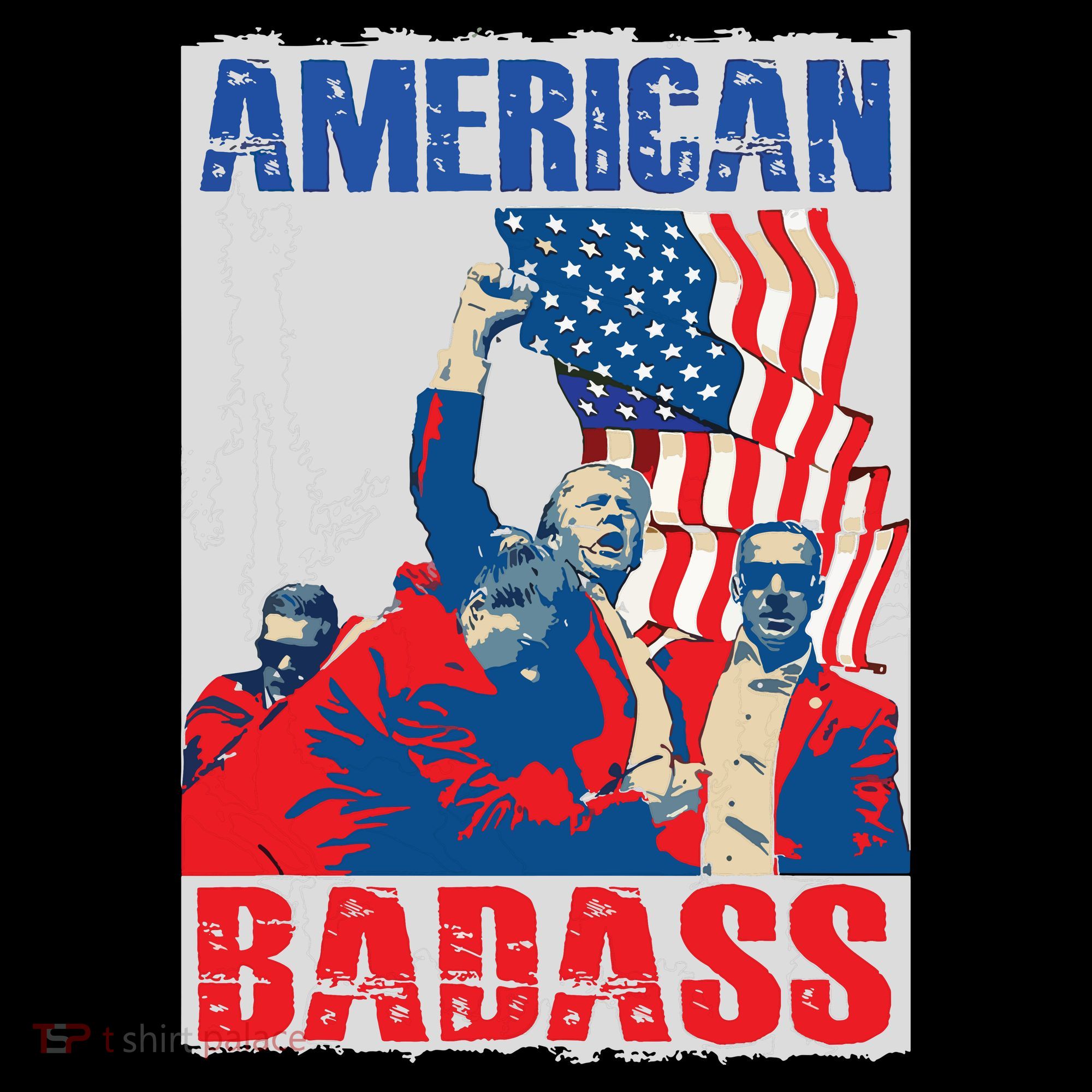 American Trump Badass Kids Sweatshirt