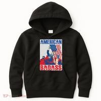 American Trump Badass Kids Hoodie thumb 0