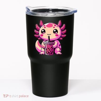 Axolotl Tea Bubble Tea Anime Kawaii Axolotl Tumbler