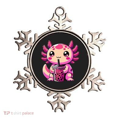 Axolotl Tea Bubble Tea Anime Kawaii Axolotl Ornament