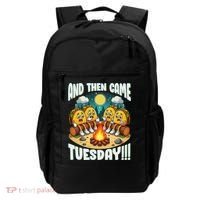 And Then Came Tuesday Scary Campfire Story Taco Tuesday Backpack thumb 0
