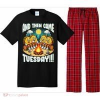 And Then Came Tuesday Scary Campfire Story Taco Tuesday Pajama Set thumb 0