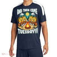 And Then Came Tuesday Scary Campfire Story Taco Tuesday Sport-Tek Competitor United Soccer Jersey thumb 0