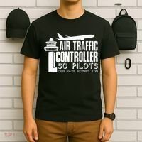 Air Traffic Controller Joke Pilot Saying Flight Control T-Shirt thumb 6