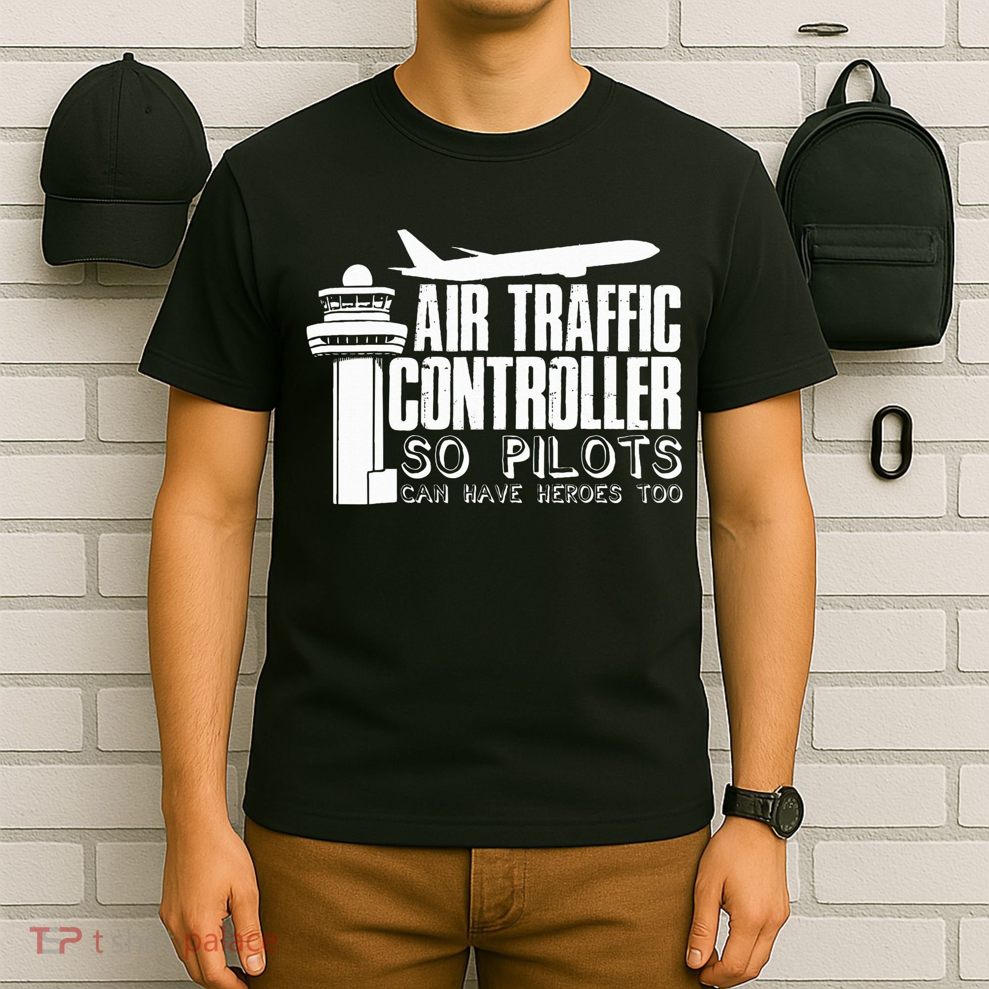 Air Traffic Controller Joke Pilot Saying Flight Control T-Shirt