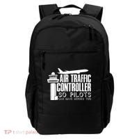 Air Traffic Controller Joke Pilot Saying Flight Control Backpack thumb 0