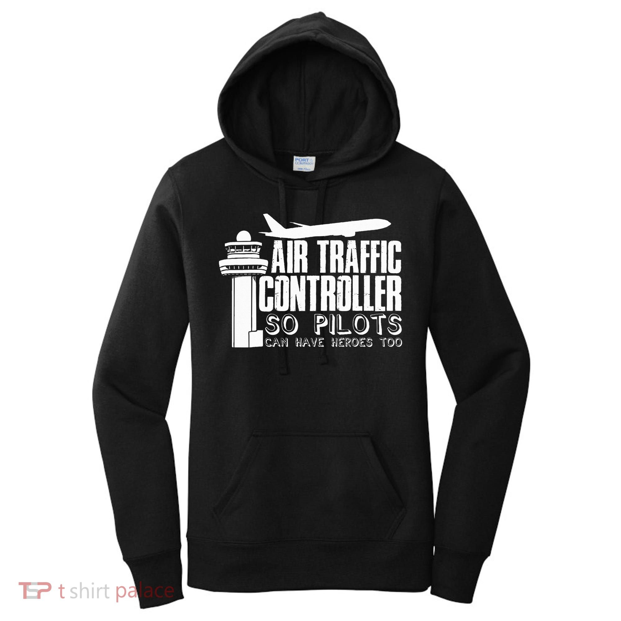 Air Traffic Controller Joke Pilot Saying Flight Control Women's Hoodie