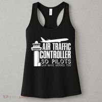 Air Traffic Controller Joke Pilot Saying Flight Control Women's Tank Top thumb 3