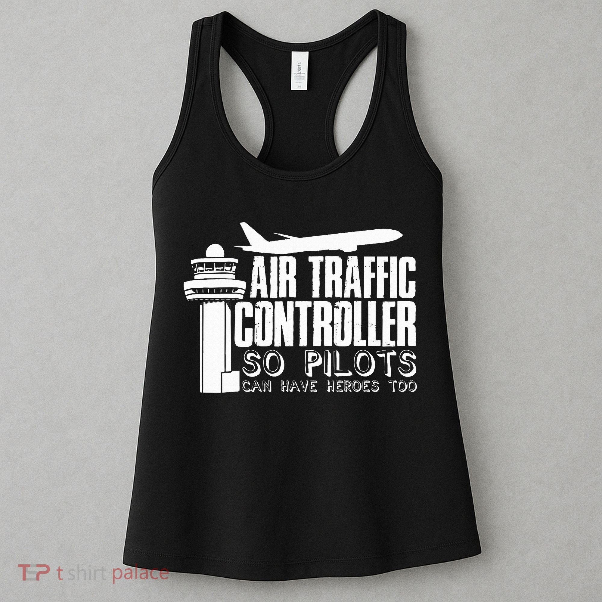 Air Traffic Controller Joke Pilot Saying Flight Control Women's Tank Top