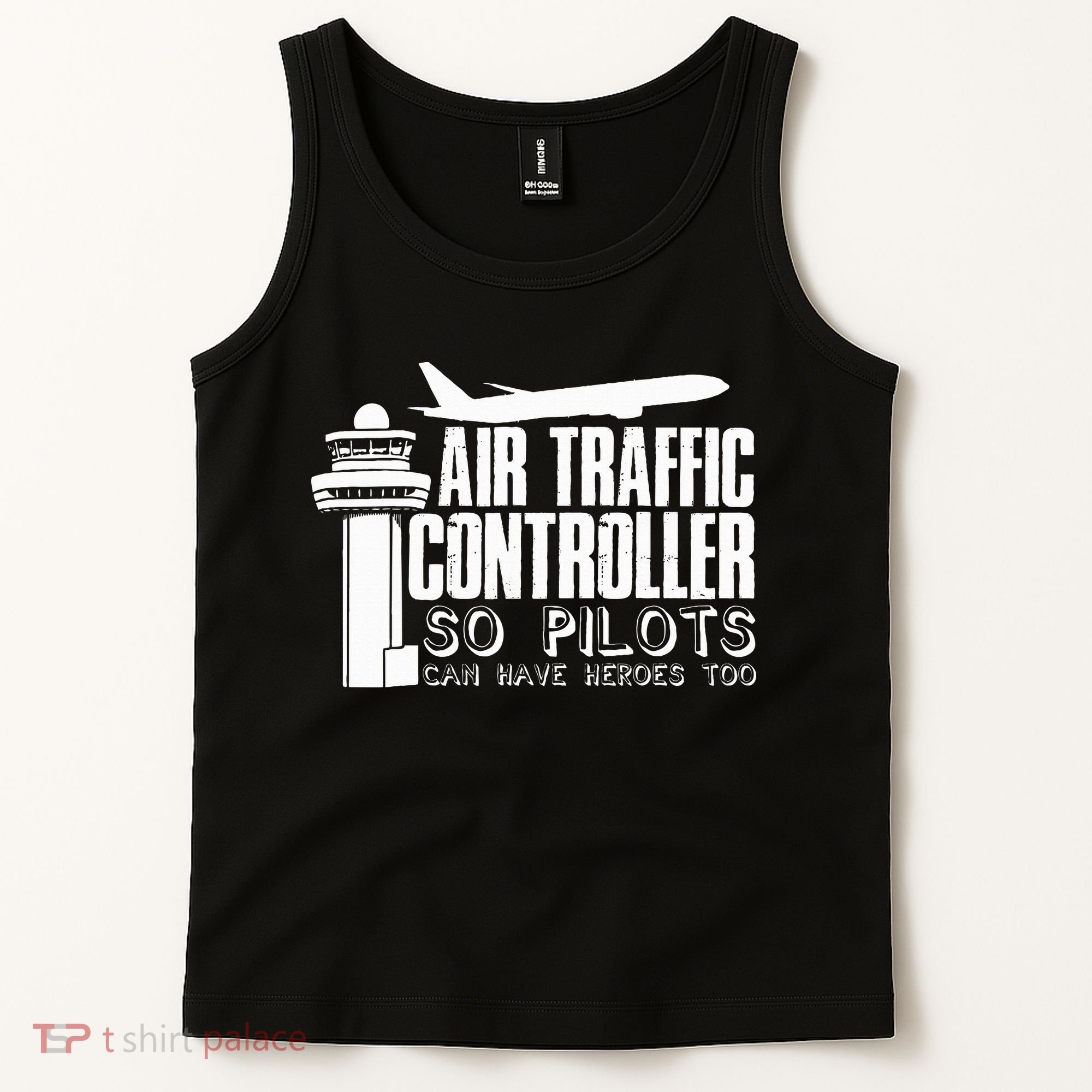 Air Traffic Controller Joke Pilot Saying Flight Control Tank Top