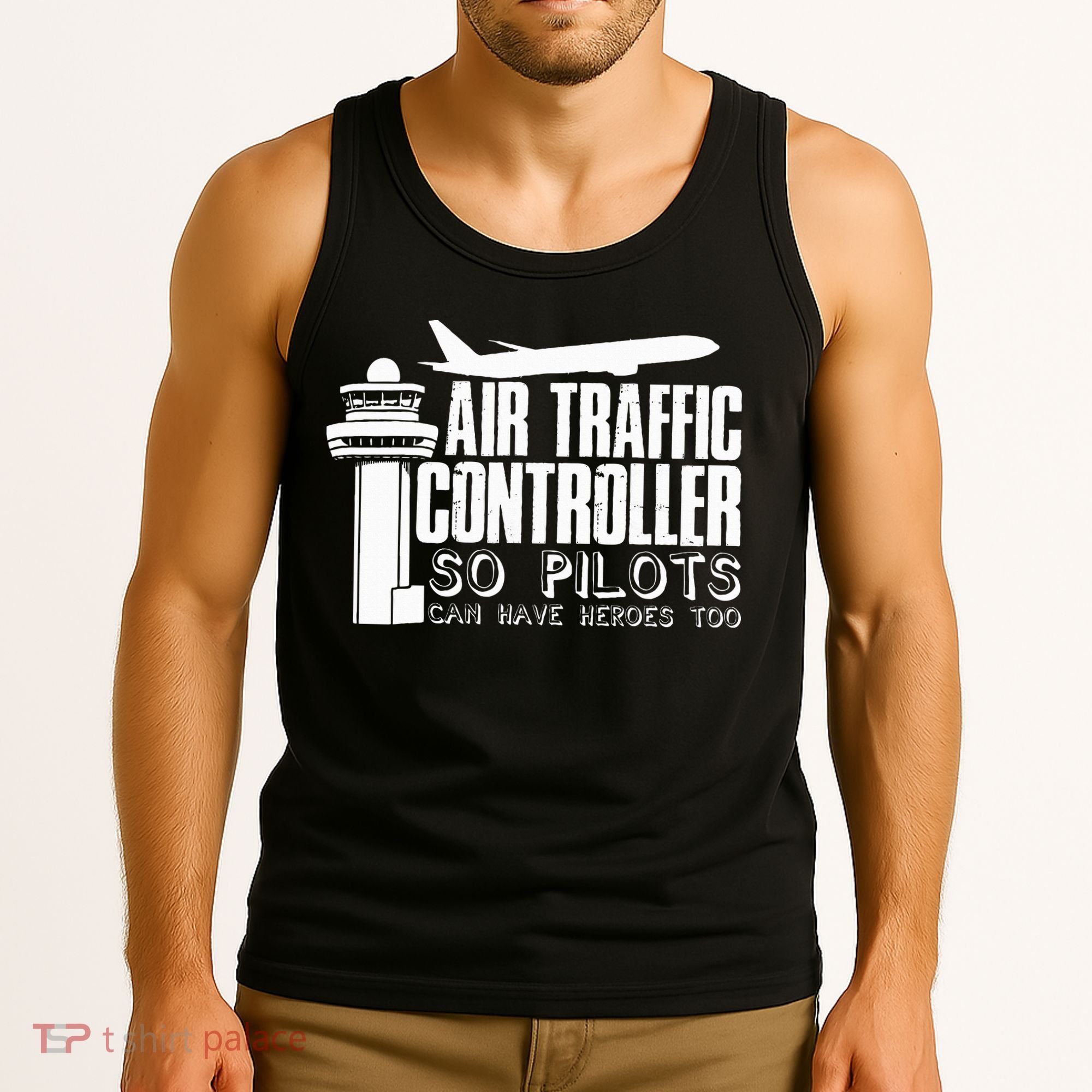 Air Traffic Controller Joke Pilot Saying Flight Control Tank Top