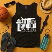 Air Traffic Controller Joke Pilot Saying Flight Control Tank Top thumb 4