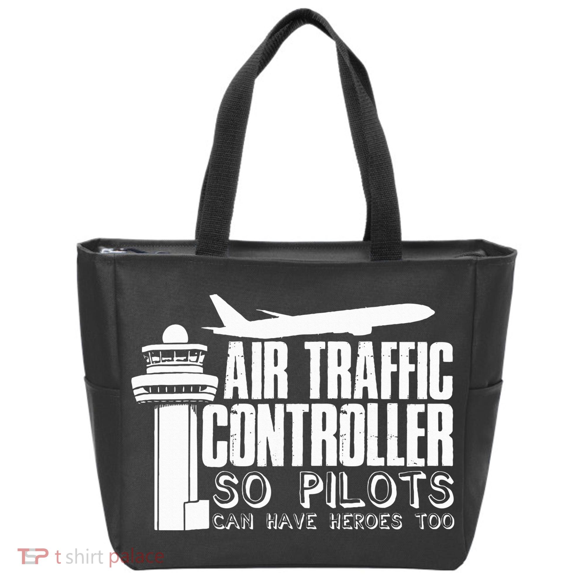 Air Traffic Controller Joke Pilot Saying Flight Control Tote Bag