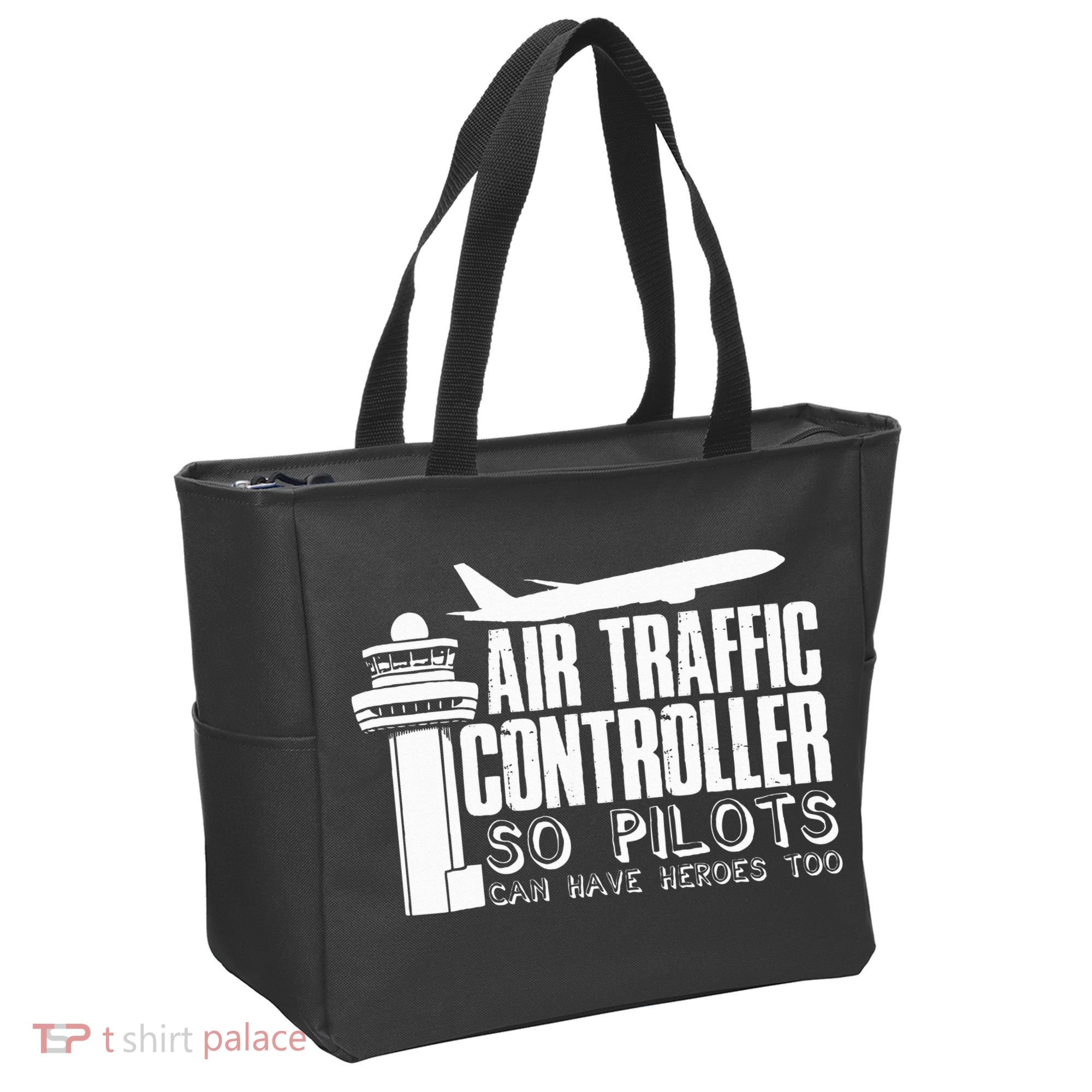 Air Traffic Controller Joke Pilot Saying Flight Control Tote Bag