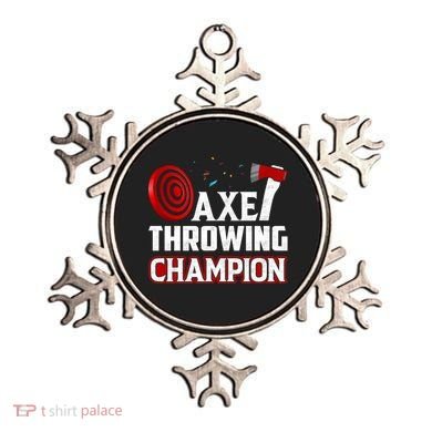 Axe Throwing Champion Sawdust Woodworker Carpenter Gift Ornament