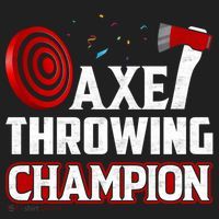 Axe Throwing Champion Sawdust Woodworker Carpenter Gift Golf Towel thumb 3