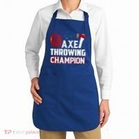 Axe Throwing Champion Sawdust Woodworker Carpenter Gift Apron thumb 2