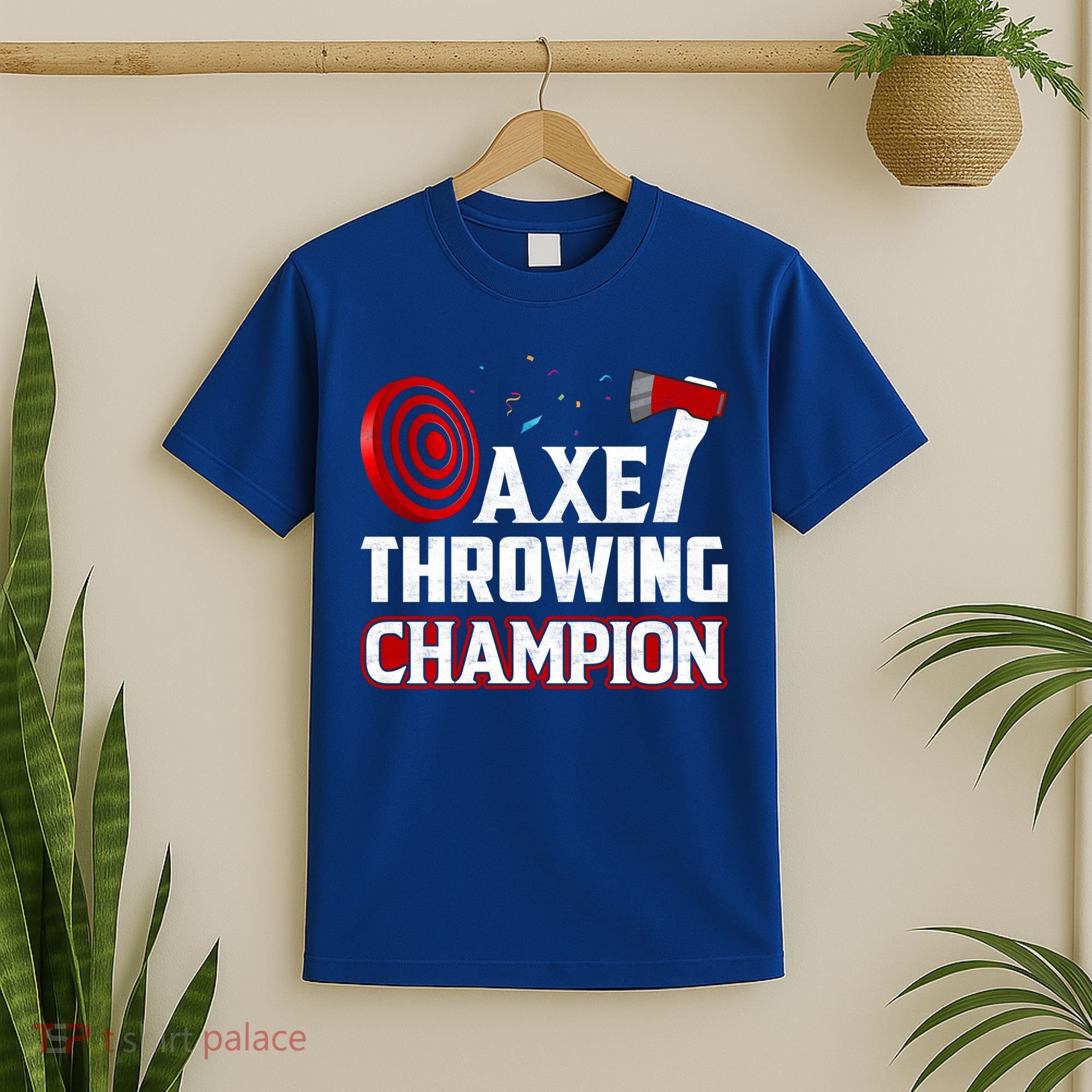 Axe Throwing Champion Sawdust Woodworker Carpenter Gift T-Shirt