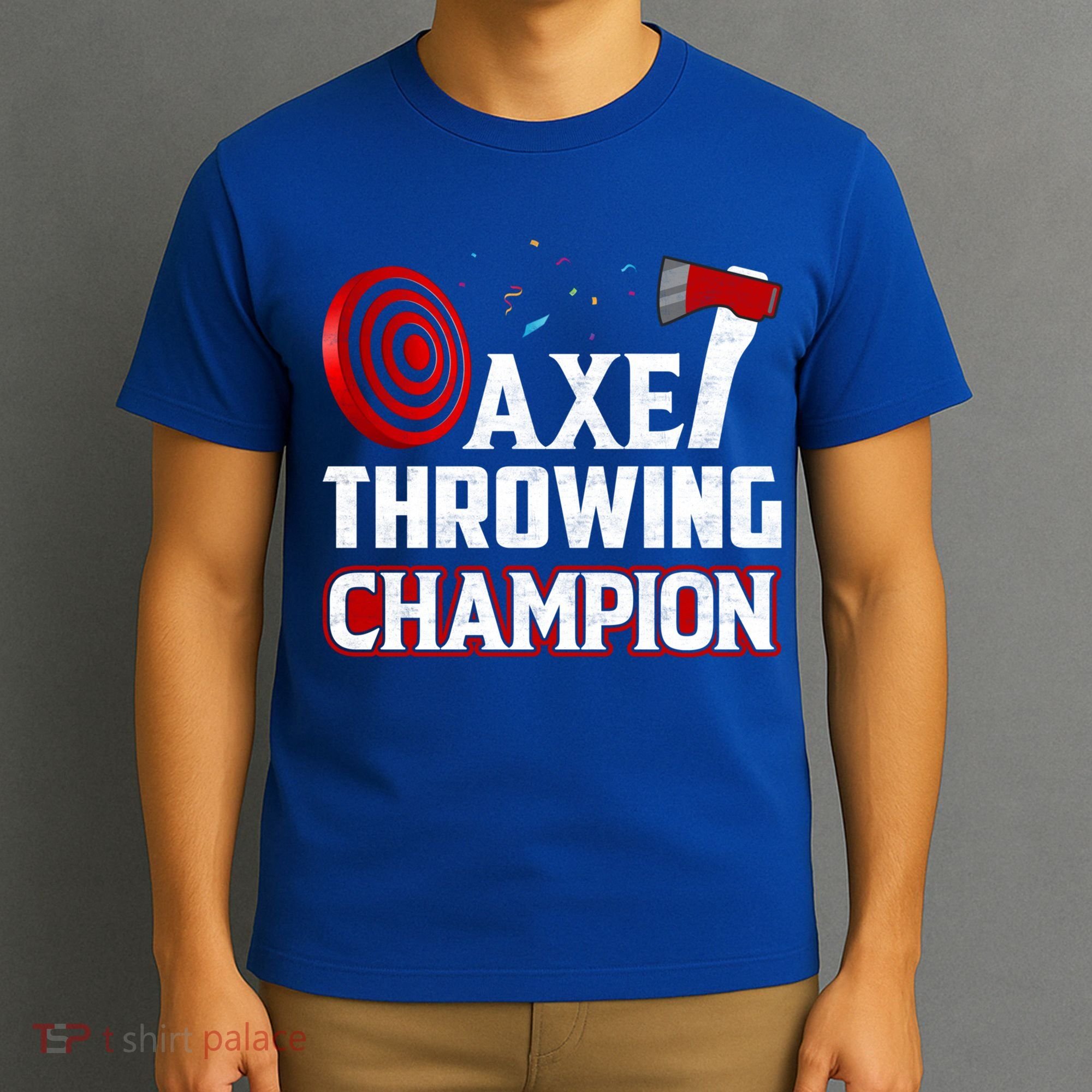 Axe Throwing Champion Sawdust Woodworker Carpenter Gift T-Shirt