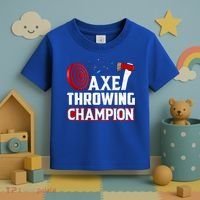 Axe Throwing Champion Sawdust Woodworker Carpenter Gift Toddler T-Shirt thumb 3