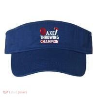 Axe Throwing Champion Sawdust Woodworker Carpenter Gift Visor thumb 0