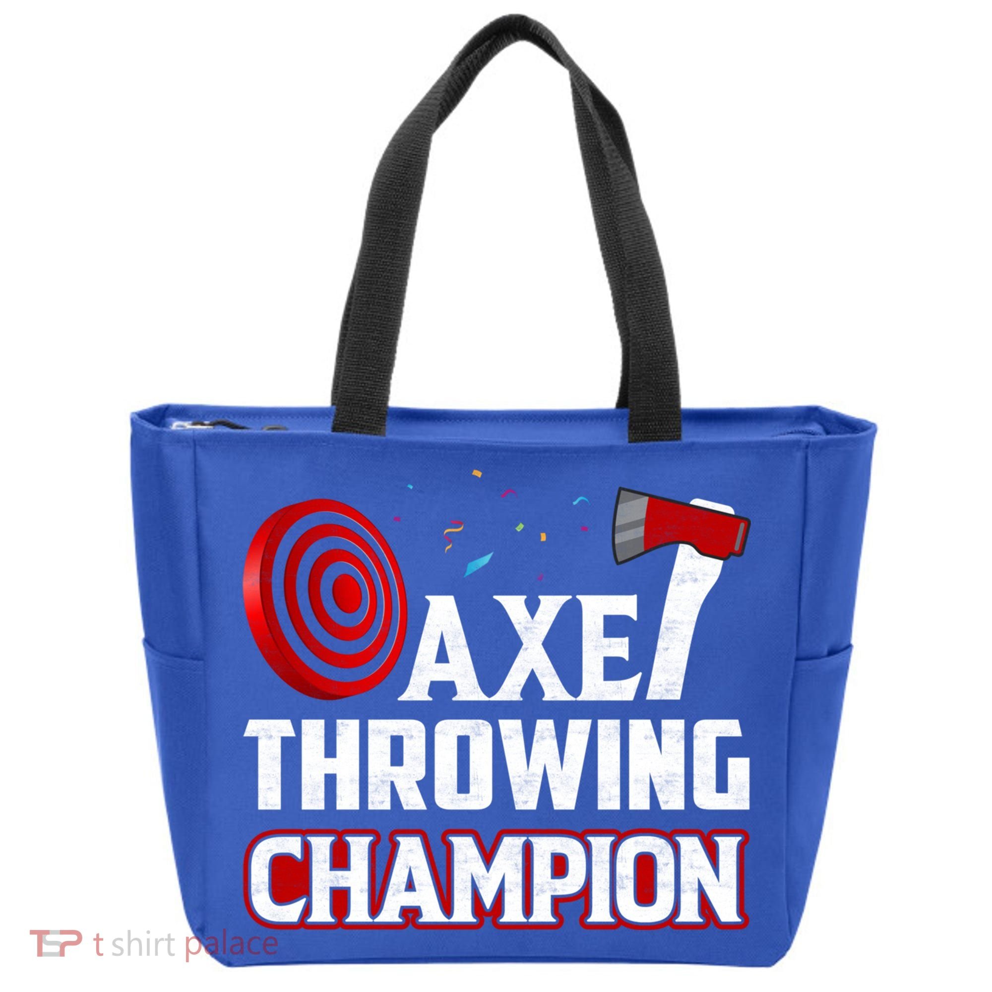 Axe Throwing Champion Sawdust Woodworker Carpenter Gift Tote Bag