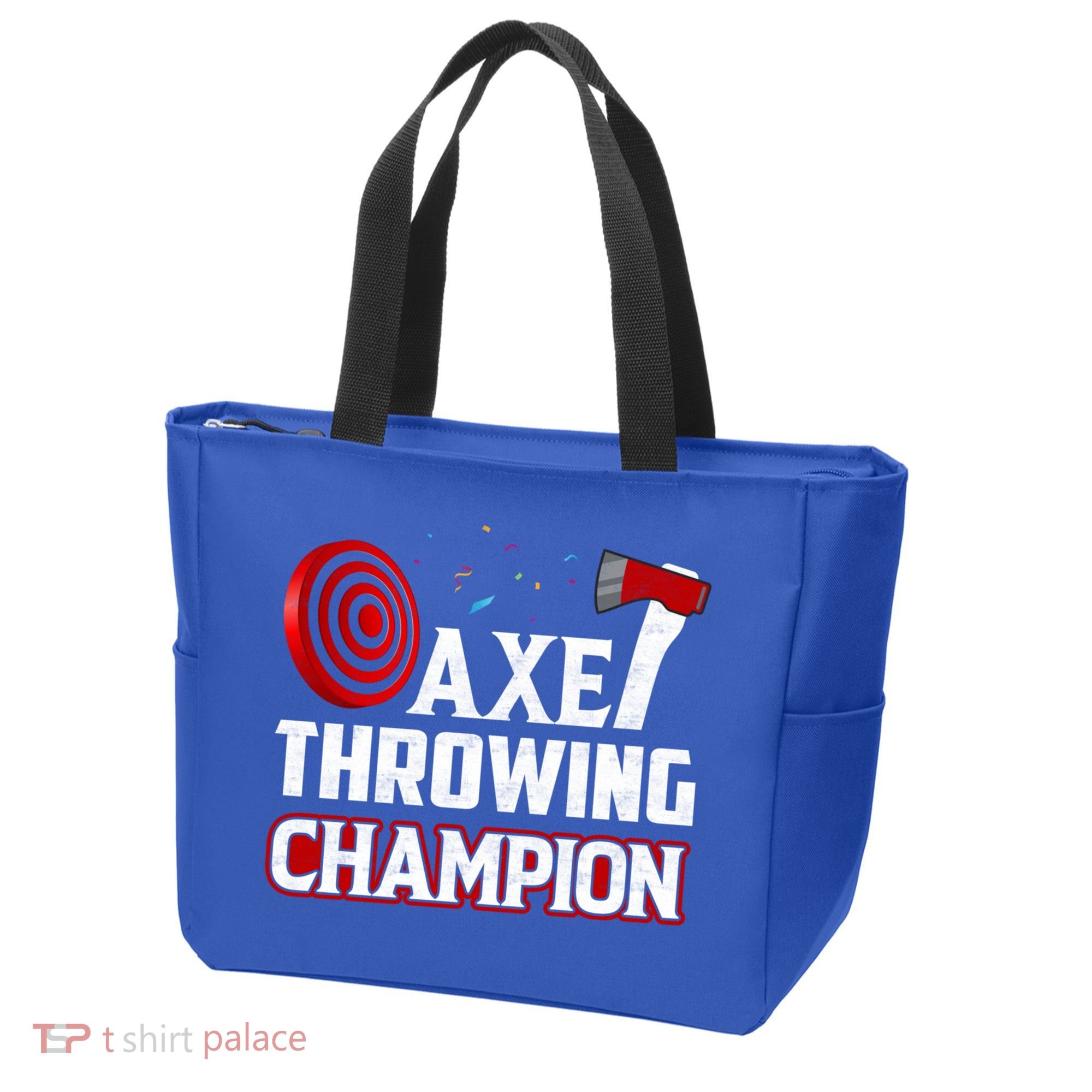 Axe Throwing Champion Sawdust Woodworker Carpenter Gift Tote Bag