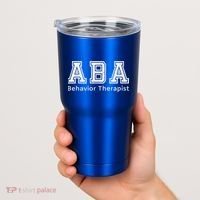 Aba Therapist Cute Gift Behavior Therapy Autism Teachers Tumbler thumb 2