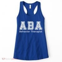 Aba Therapist Cute Gift Behavior Therapy Autism Teachers Women's Tank Top thumb 0