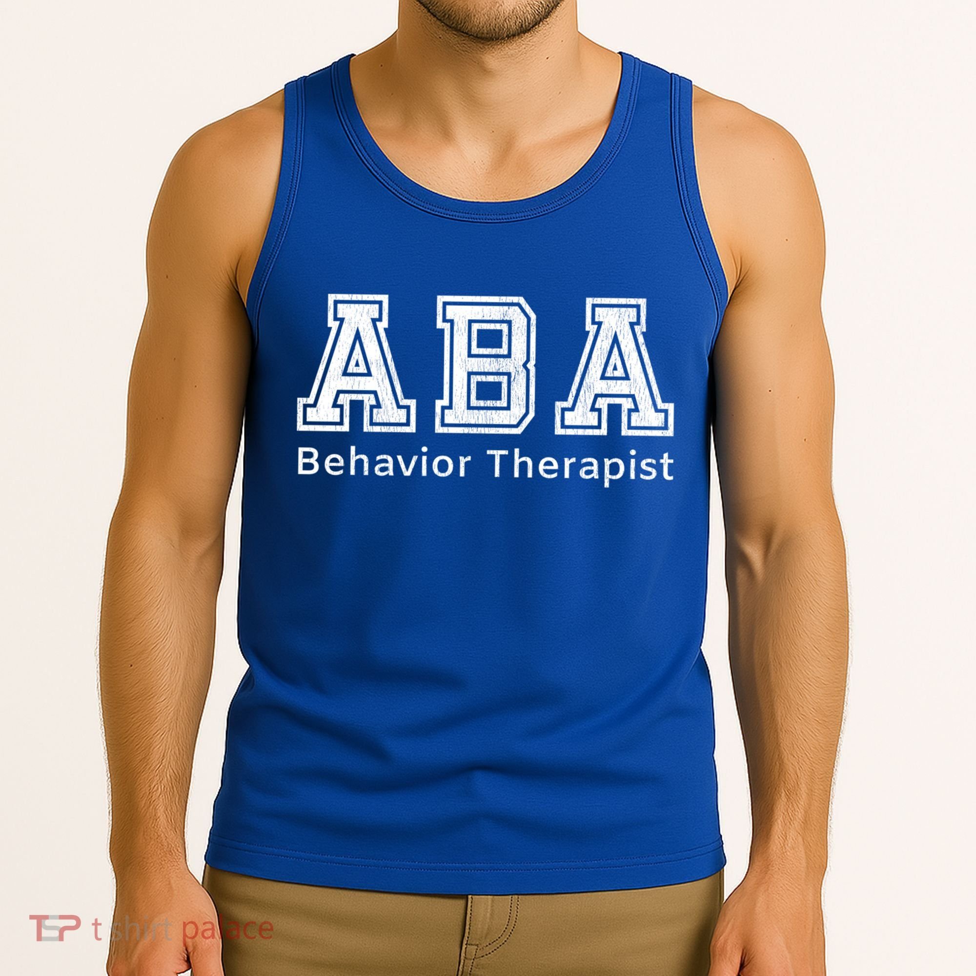 Aba Therapist Cute Gift Behavior Therapy Autism Teachers Tank Top