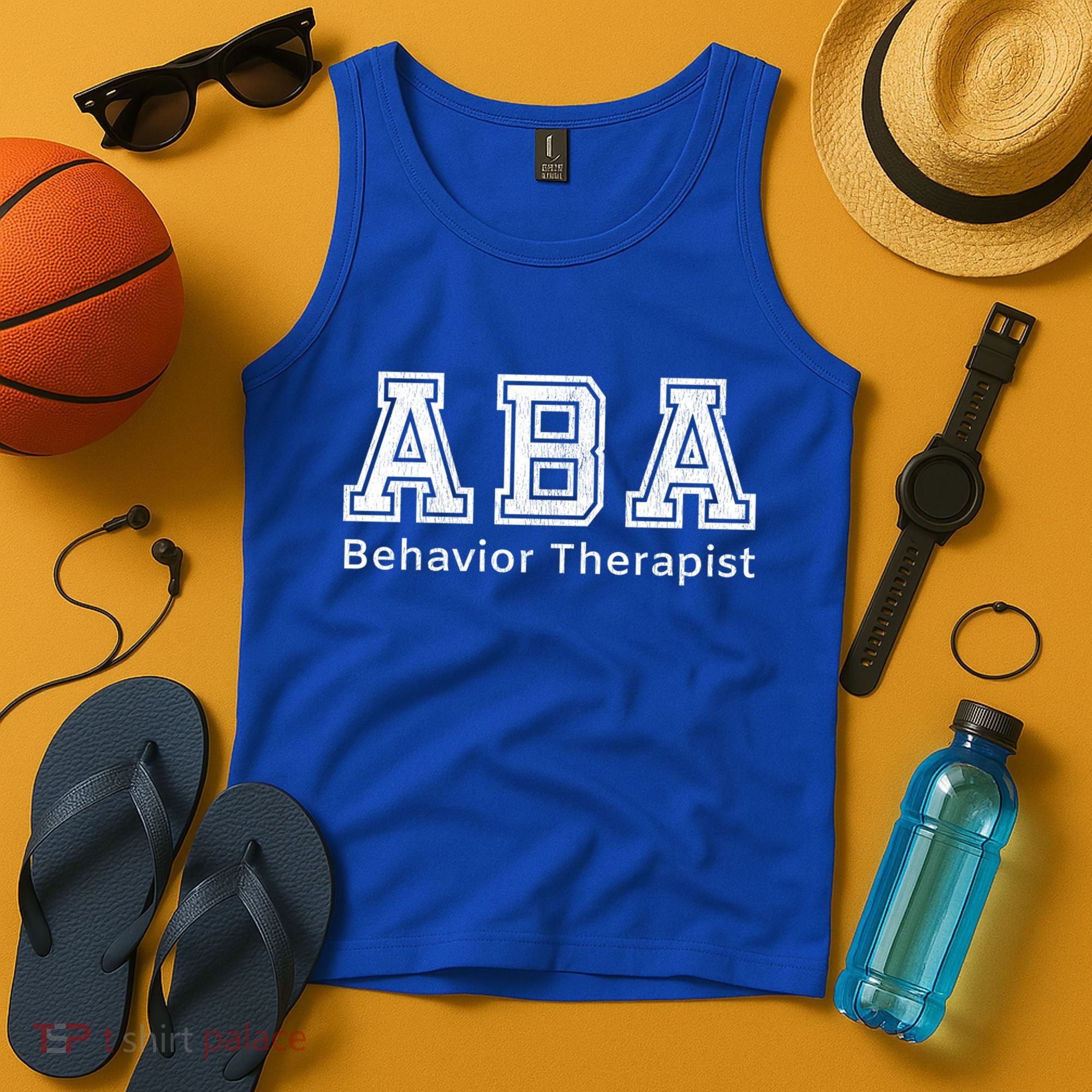 Aba Therapist Cute Gift Behavior Therapy Autism Teachers Tank Top