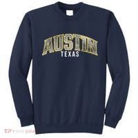 Austin Texas College Font Sweatshirt thumb 0