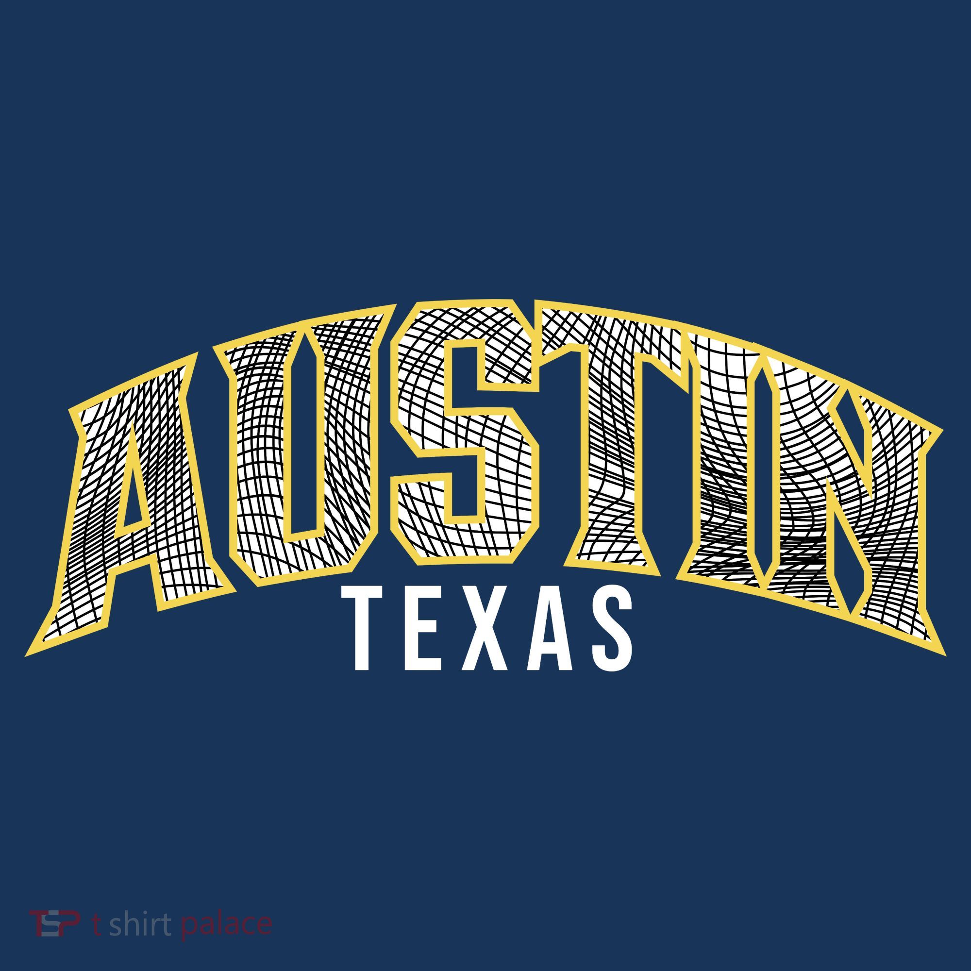 Austin Texas College Font Sweatshirt