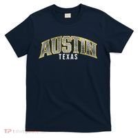 Austin Texas College Font T-Shirt thumb 0