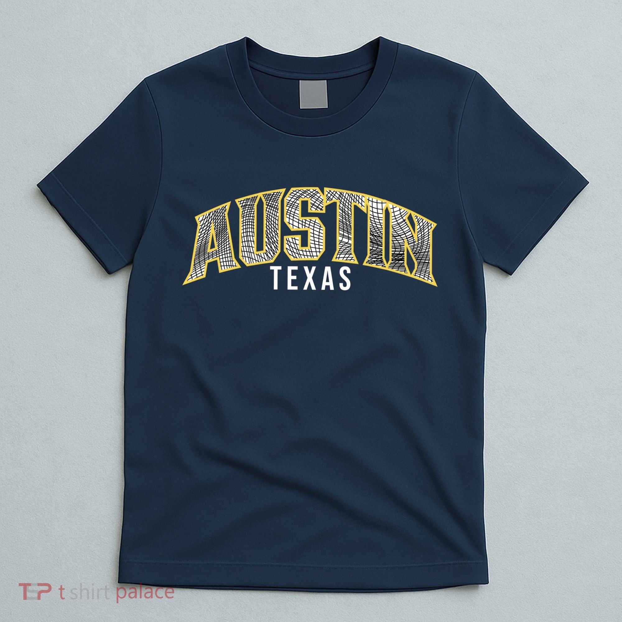 Austin Texas College Font T-Shirt