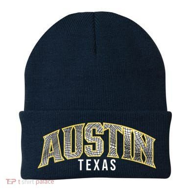 Austin Texas College Font Beanie